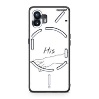 Thumbnail for Nothing Phone 2 Aeshetic Love 2 Θήκη Αγίου Βαλεντίνου από τη Smartfits με σχέδιο στο πίσω μέρος και μαύρο περίβλημα | Smartphone case with colorful back and black bezels by Smartfits