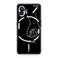 Thumbnail for Nothing Phone 2 Always & Forever 1 Θήκη Αγίου Βαλεντίνου από τη Smartfits με σχέδιο στο πίσω μέρος και μαύρο περίβλημα | Smartphone case with colorful back and black bezels by Smartfits