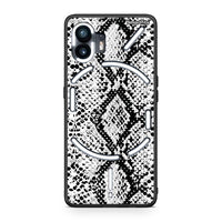 Thumbnail for 24 - Nothing Phone 2 White Snake Animal case, cover, bumper