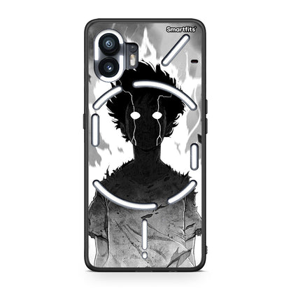 Nothing Phone 2 Anime Boy Θήκη από τη Smartfits με σχέδιο στο πίσω μέρος και μαύρο περίβλημα | Smartphone case with colorful back and black bezels by Smartfits