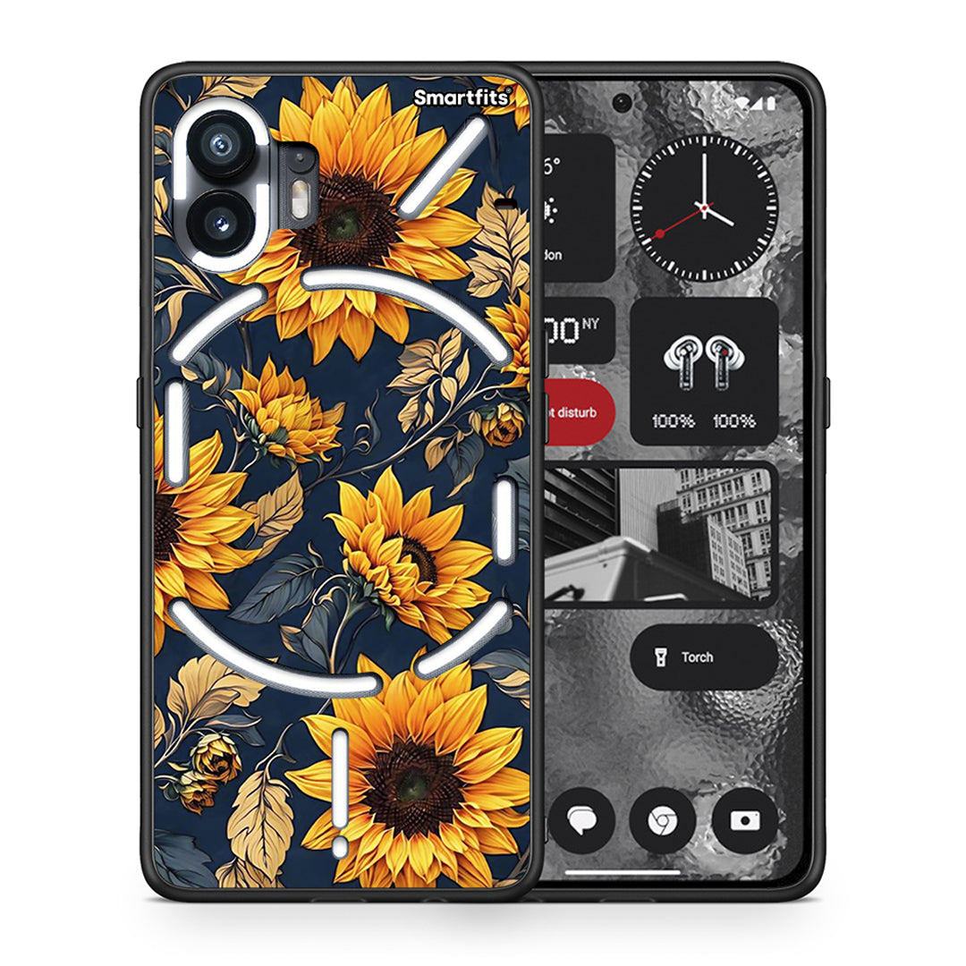 Autumn Sunflowers - Nothing Phone 2 θήκη