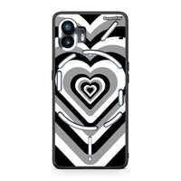 Thumbnail for Nothing Phone 2 Black Hearts θήκη από τη Smartfits με σχέδιο στο πίσω μέρος και μαύρο περίβλημα | Smartphone case with colorful back and black bezels by Smartfits