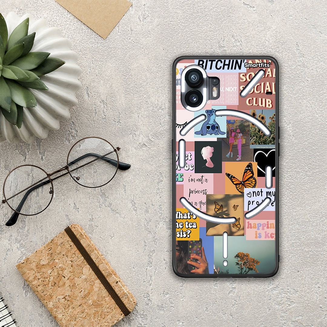 Collage Bitchin - Nothing Phone 2 θήκη