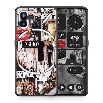 Collage Fashion - Nothing Phone 2 θήκη