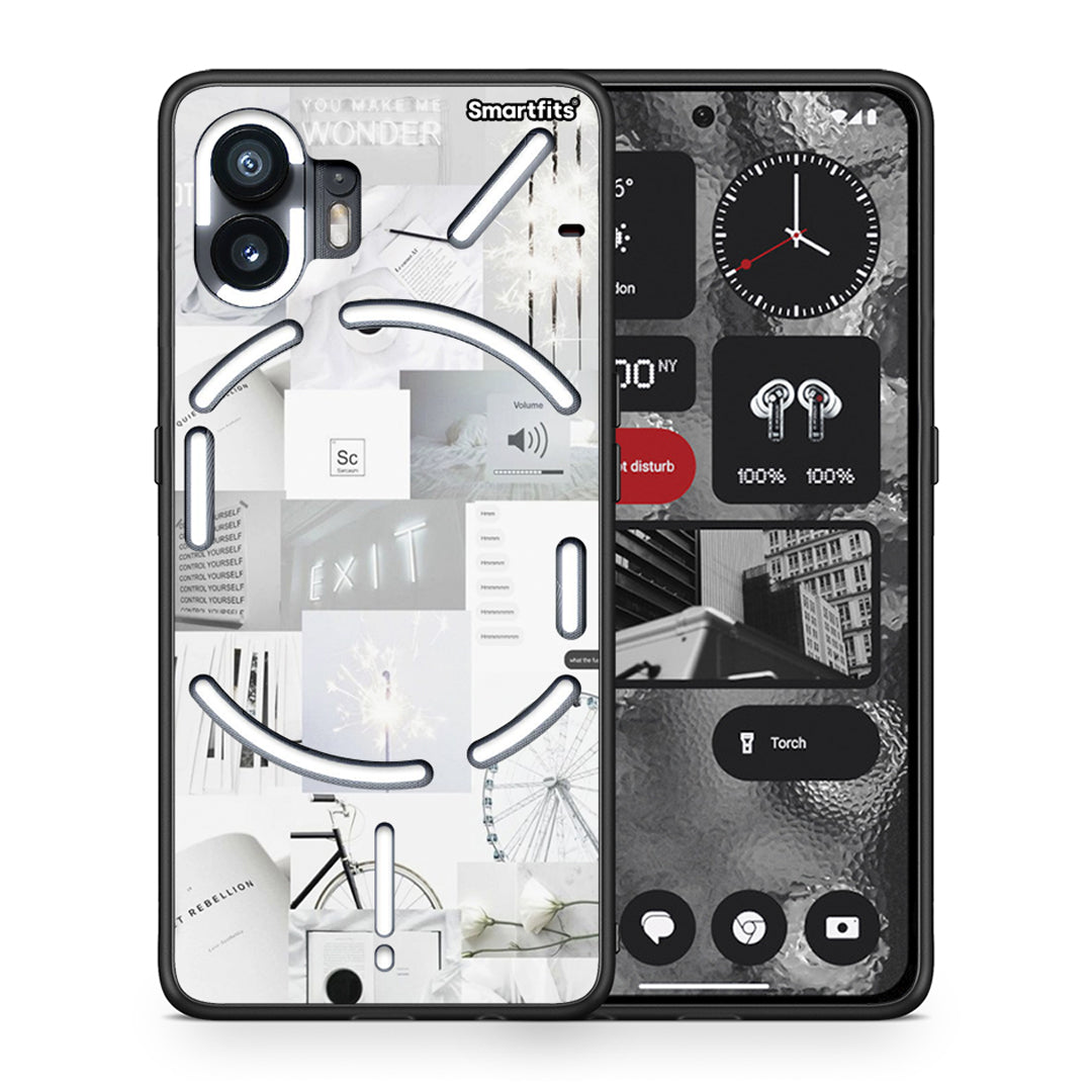 Collage Make Me Wonder - Nothing Phone 2 θήκη