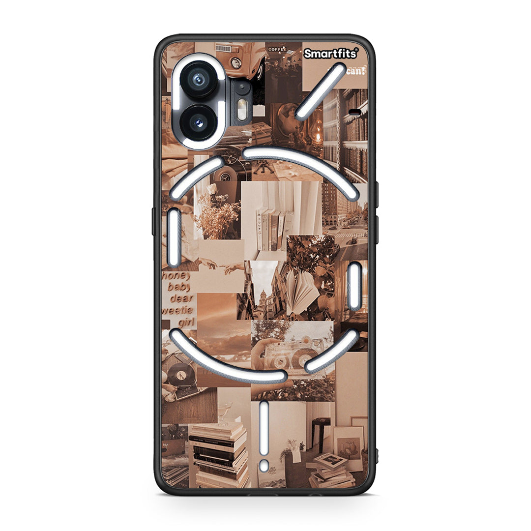 Nothing Phone 2 Collage You Can Θήκη Αγίου Βαλεντίνου από τη Smartfits με σχέδιο στο πίσω μέρος και μαύρο περίβλημα | Smartphone case with colorful back and black bezels by Smartfits