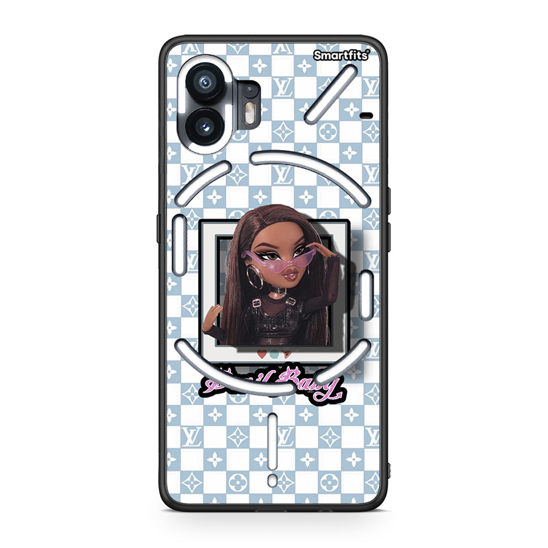 Nothing Phone 2 Devil Baby Θήκη Αγίου Βαλεντίνου από τη Smartfits με σχέδιο στο πίσω μέρος και μαύρο περίβλημα | Smartphone case with colorful back and black bezels by Smartfits