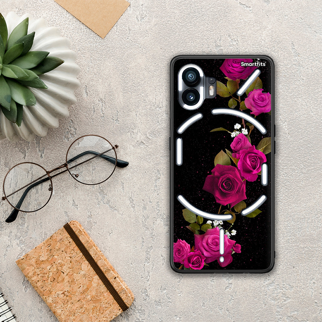 Flower Red Roses - Nothing Phone 2 θήκη