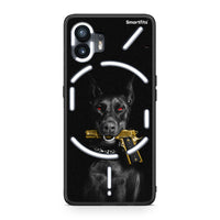 Thumbnail for Nothing Phone 2 Golden Gun Θήκη Αγίου Βαλεντίνου από τη Smartfits με σχέδιο στο πίσω μέρος και μαύρο περίβλημα | Smartphone case with colorful back and black bezels by Smartfits