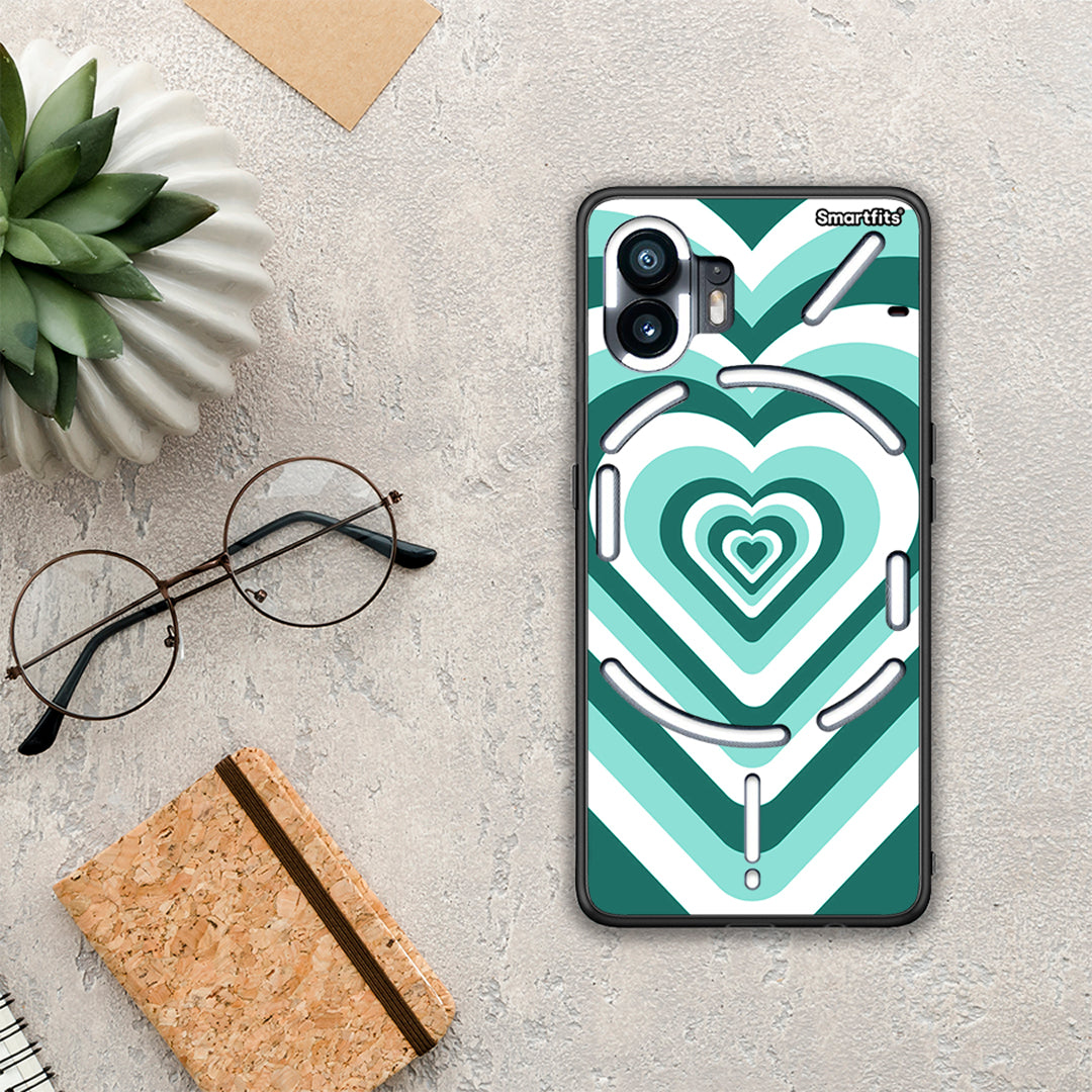 Green Hearts - Nothing Phone 2 θήκη