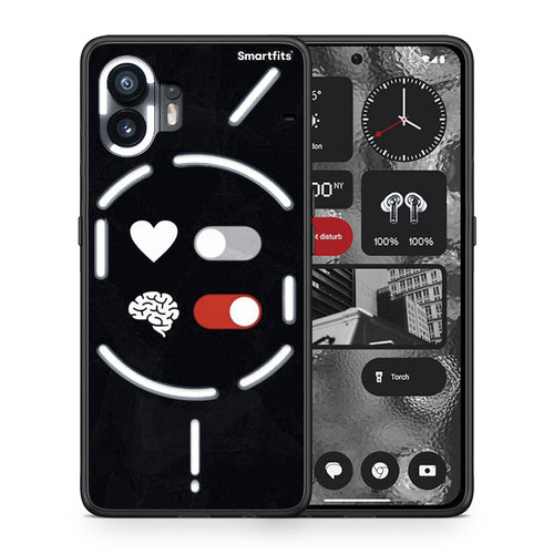 Heart Vs Brain - Nothing Phone 2 θήκη