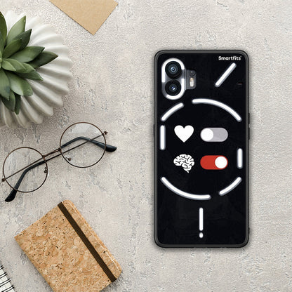 Heart Vs Brain - Nothing Phone 2 θήκη