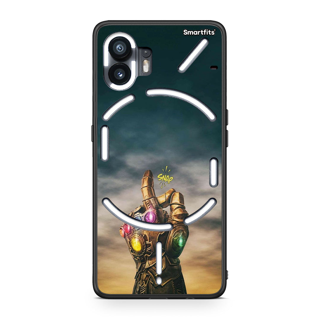 Nothing Phone 2 Infinity Snap θήκη από τη Smartfits με σχέδιο στο πίσω μέρος και μαύρο περίβλημα | Smartphone case with colorful back and black bezels by Smartfits