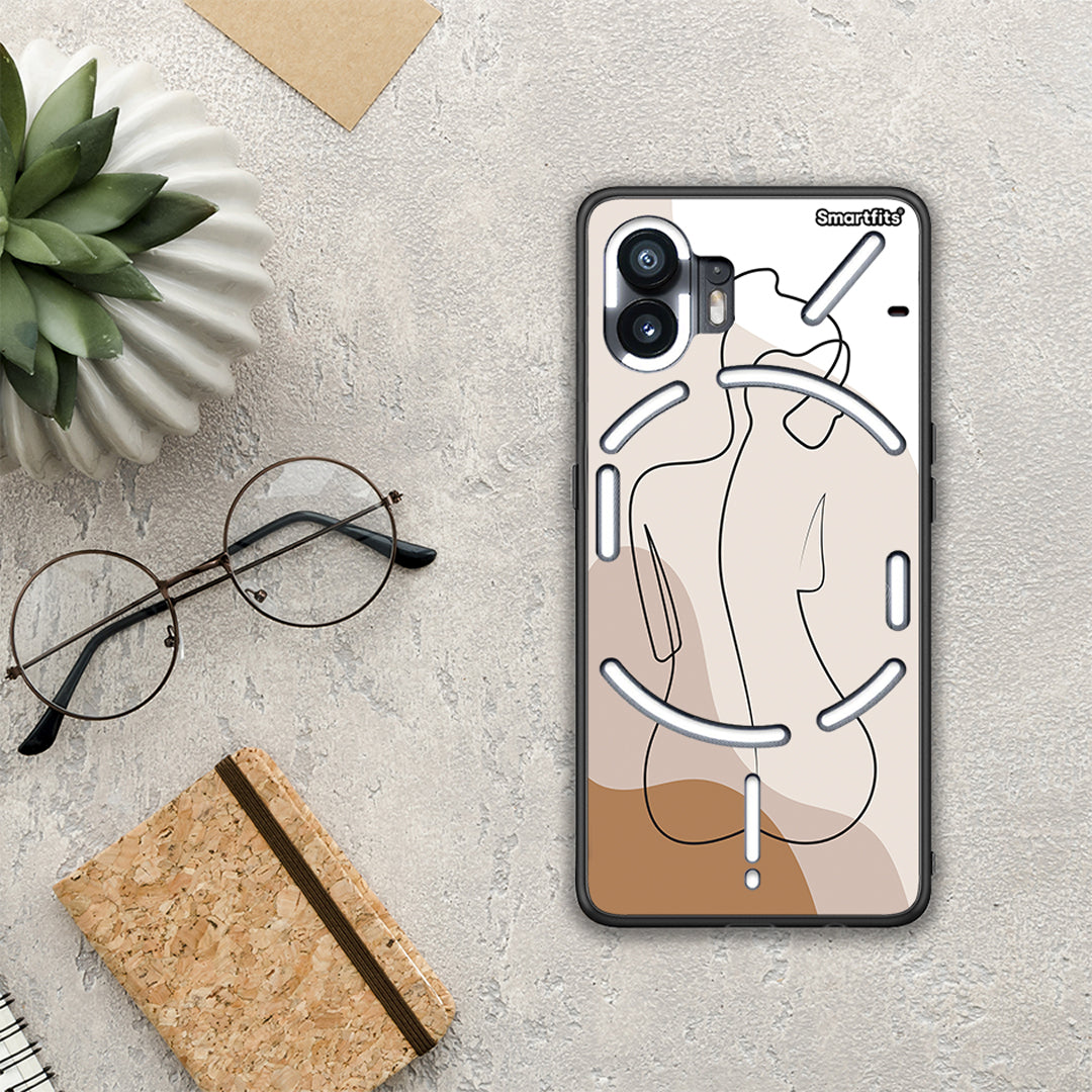 LineArt Woman - Nothing Phone 2 θήκη