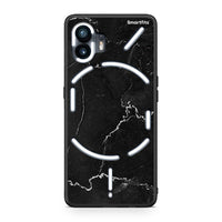 Thumbnail for Nothing Phone 2 Marble Black θήκη από τη Smartfits με σχέδιο στο πίσω μέρος και μαύρο περίβλημα | Smartphone case with colorful back and black bezels by Smartfits