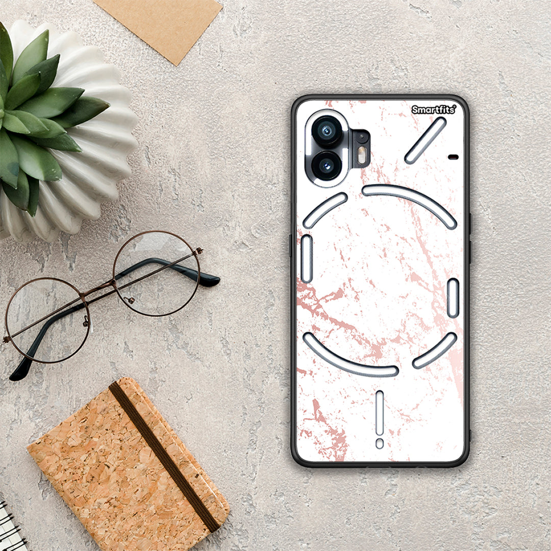 Marble Pink Splash - Nothing Phone 2 θήκη