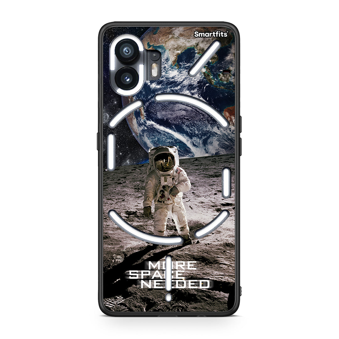Nothing Phone 2 More Space θήκη από τη Smartfits με σχέδιο στο πίσω μέρος και μαύρο περίβλημα | Smartphone case with colorful back and black bezels by Smartfits