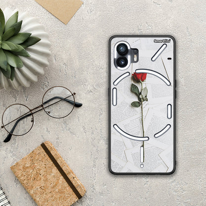Red Rose - Nothing Phone 2 θήκη