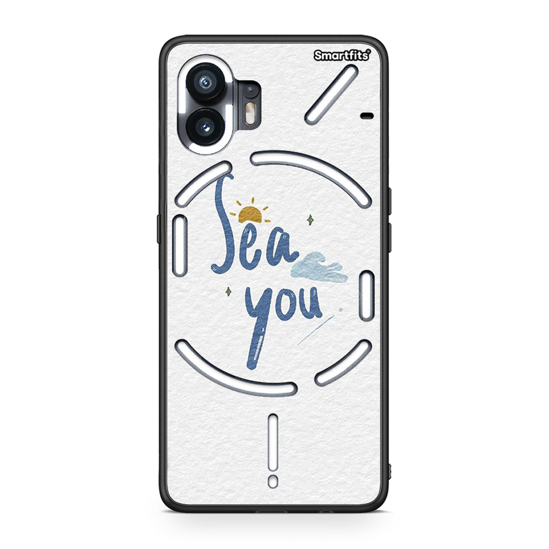 Nothing Phone 2 Sea You Θήκη από τη Smartfits με σχέδιο στο πίσω μέρος και μαύρο περίβλημα | Smartphone case with colorful back and black bezels by Smartfits