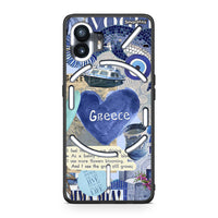 Thumbnail for Nothing Phone 2 Summer In Greece Θήκη από τη Smartfits με σχέδιο στο πίσω μέρος και μαύρο περίβλημα | Smartphone case with colorful back and black bezels by Smartfits
