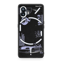 Thumbnail for Nothing Phone 2 Tokyo Drift Θήκη Αγίου Βαλεντίνου από τη Smartfits με σχέδιο στο πίσω μέρος και μαύρο περίβλημα | Smartphone case with colorful back and black bezels by Smartfits