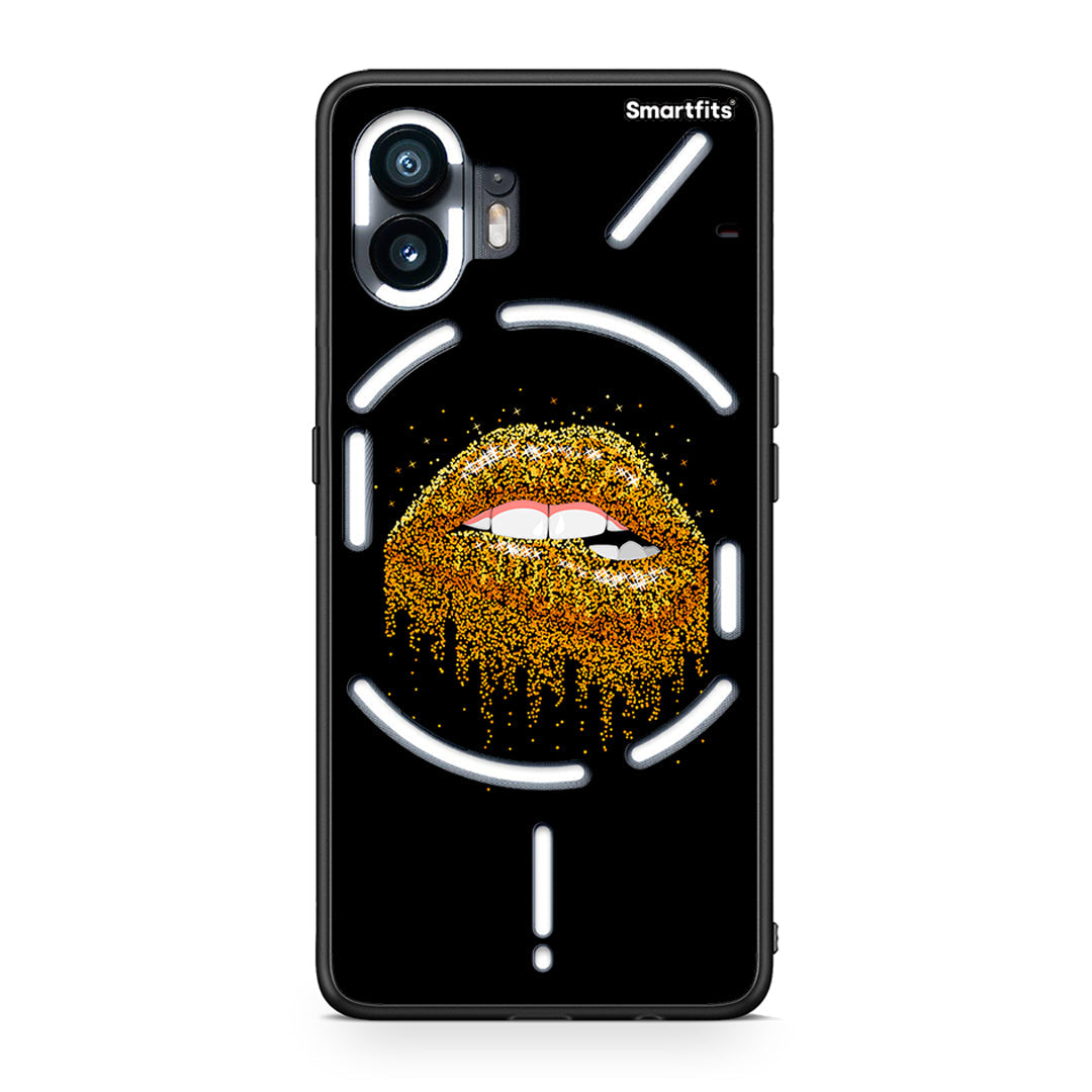 4 - Nothing Phone 2 Golden Valentine case, cover, bumper