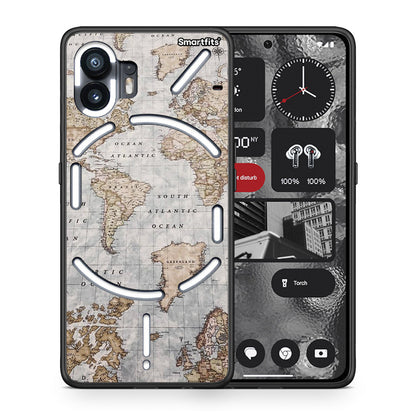 World Map - Nothing Phone 2 θήκη