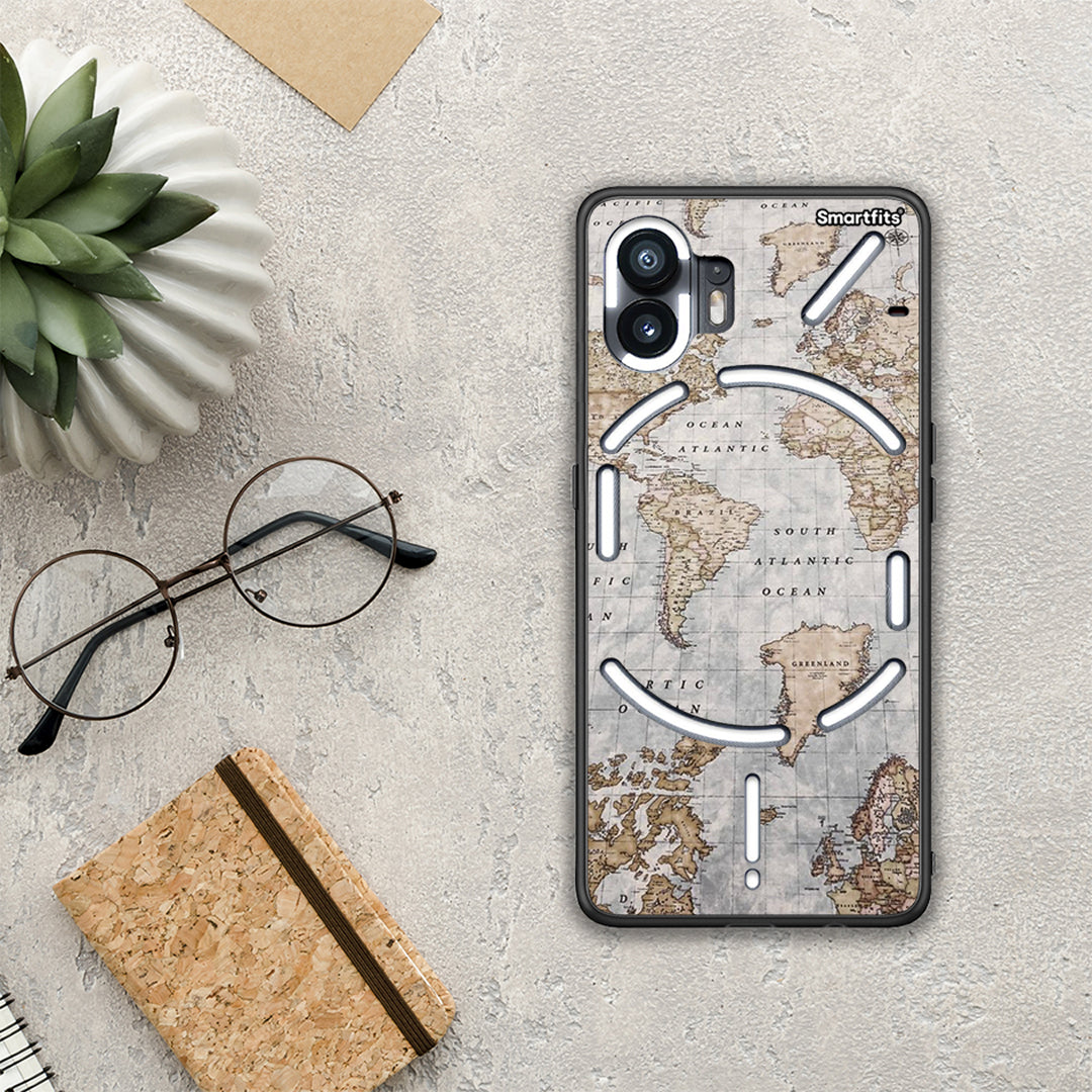 World Map - Nothing Phone 2 θήκη