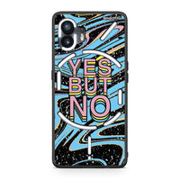 Thumbnail for Nothing Phone 2 Yes But No θήκη από τη Smartfits με σχέδιο στο πίσω μέρος και μαύρο περίβλημα | Smartphone case with colorful back and black bezels by Smartfits