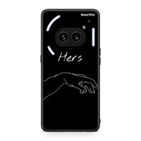 Thumbnail for Nothing Phone 2a Aeshetic Love 1 Θήκη Αγίου Βαλεντίνου από τη Smartfits με σχέδιο στο πίσω μέρος και μαύρο περίβλημα | Smartphone case with colorful back and black bezels by Smartfits