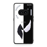 Thumbnail for Nothing Phone 2a Angels Demons θήκη από τη Smartfits με σχέδιο στο πίσω μέρος και μαύρο περίβλημα | Smartphone case with colorful back and black bezels by Smartfits