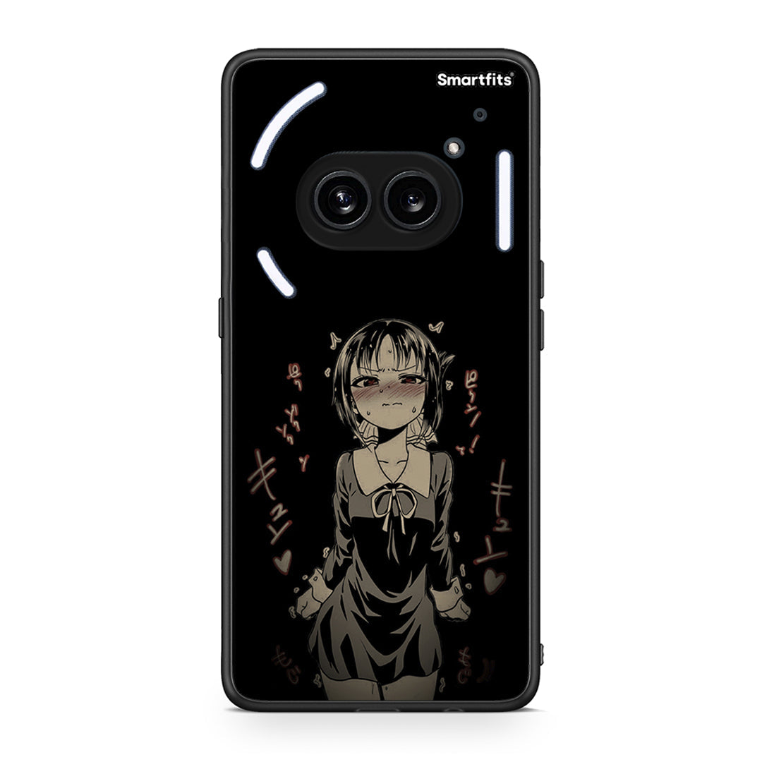 Nothing Phone 2a Anime Girl θήκη από τη Smartfits με σχέδιο στο πίσω μέρος και μαύρο περίβλημα | Smartphone case with colorful back and black bezels by Smartfits