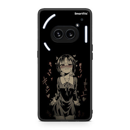 Nothing Phone 2a Anime Girl θήκη από τη Smartfits με σχέδιο στο πίσω μέρος και μαύρο περίβλημα | Smartphone case with colorful back and black bezels by Smartfits