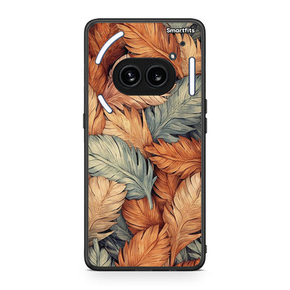 Nothing Phone 2a Autumn Leaves Θήκη από τη Smartfits με σχέδιο στο πίσω μέρος και μαύρο περίβλημα | Smartphone case with colorful back and black bezels by Smartfits
