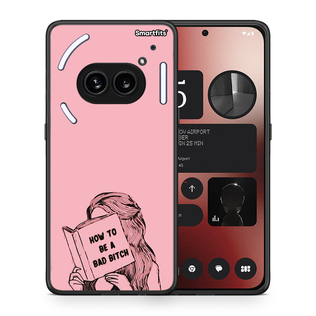 Θήκη Nothing Phone 2a Bad Bitch από τη Smartfits με σχέδιο στο πίσω μέρος και μαύρο περίβλημα | Nothing Phone 2a Bad Bitch case with colorful back and black bezels
