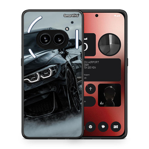 Θήκη Nothing Phone 2a Black BMW από τη Smartfits με σχέδιο στο πίσω μέρος και μαύρο περίβλημα | Nothing Phone 2a Black BMW case with colorful back and black bezels