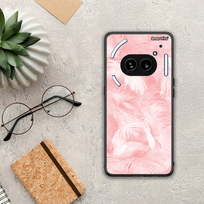 Boho Pink Feather - Nothing Phone 2a θήκη