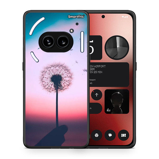 Θήκη Nothing Phone 2a Wish Boho από τη Smartfits με σχέδιο στο πίσω μέρος και μαύρο περίβλημα | Nothing Phone 2a Wish Boho case with colorful back and black bezels