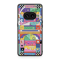 Thumbnail for Nothing Phone 2a Bubbles Soap θήκη από τη Smartfits με σχέδιο στο πίσω μέρος και μαύρο περίβλημα | Smartphone case with colorful back and black bezels by Smartfits