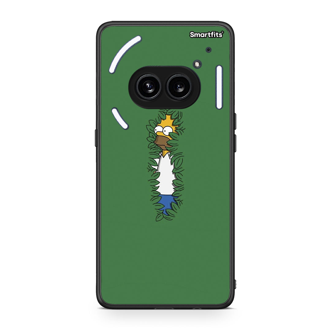 Nothing Phone 2a Bush Man Θήκη Αγίου Βαλεντίνου από τη Smartfits με σχέδιο στο πίσω μέρος και μαύρο περίβλημα | Smartphone case with colorful back and black bezels by Smartfits