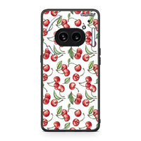 Thumbnail for Nothing Phone 2a Cherry Summer θήκη από τη Smartfits με σχέδιο στο πίσω μέρος και μαύρο περίβλημα | Smartphone case with colorful back and black bezels by Smartfits