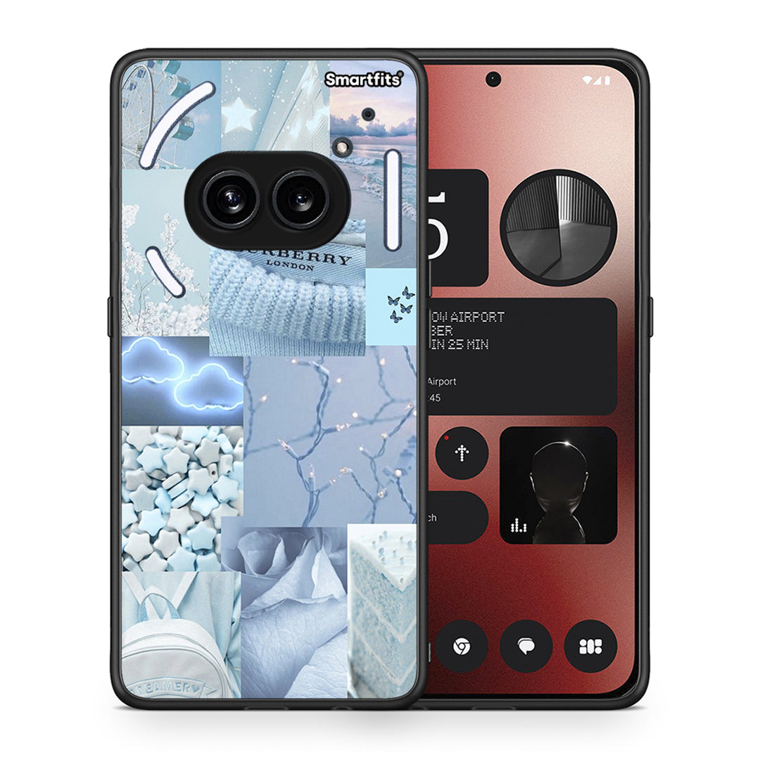 Θήκη Nothing Phone 2a Ciel Aesthetic Collage από τη Smartfits με σχέδιο στο πίσω μέρος και μαύρο περίβλημα | Nothing Phone 2a Ciel Aesthetic Collage case with colorful back and black bezels