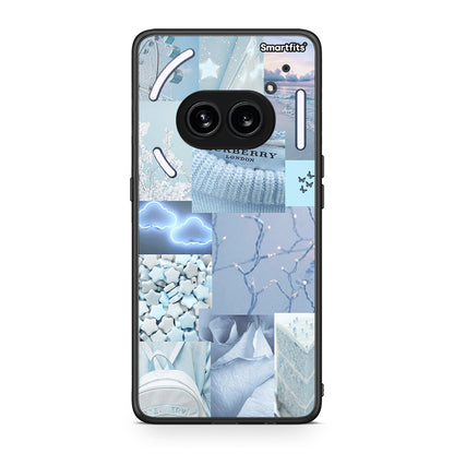 Nothing Phone 2a Ciel Aesthetic Collage θήκη από τη Smartfits με σχέδιο στο πίσω μέρος και μαύρο περίβλημα | Smartphone case with colorful back and black bezels by Smartfits
