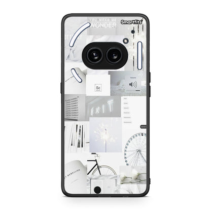 Nothing Phone 2a Collage Make Me Wonder Θήκη Αγίου Βαλεντίνου από τη Smartfits με σχέδιο στο πίσω μέρος και μαύρο περίβλημα | Smartphone case with colorful back and black bezels by Smartfits