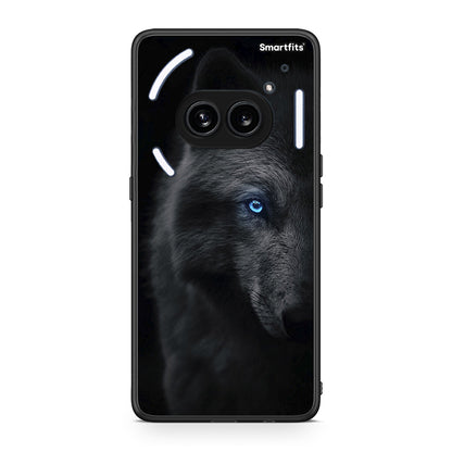 Nothing Phone 2a Dark Wolf θήκη από τη Smartfits με σχέδιο στο πίσω μέρος και μαύρο περίβλημα | Smartphone case with colorful back and black bezels by Smartfits