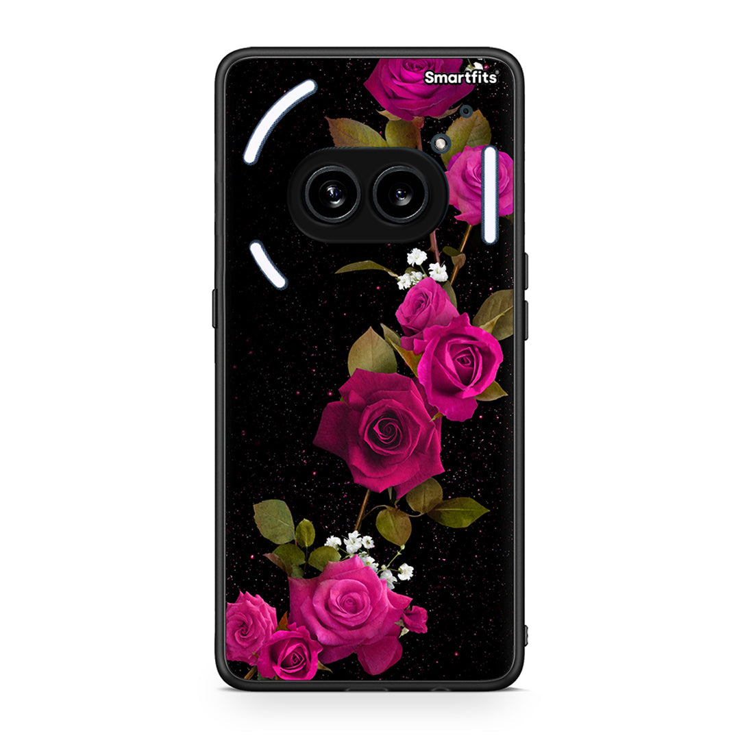 4 - Nothing Phone 2a Red Roses Flower case, cover, bumper