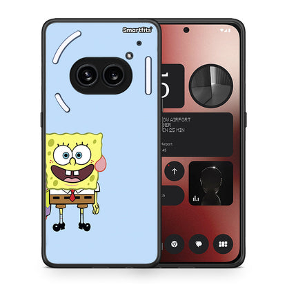 Θήκη Nothing Phone 2a Friends Bob από τη Smartfits με σχέδιο στο πίσω μέρος και μαύρο περίβλημα | Nothing Phone 2a Friends Bob case with colorful back and black bezels