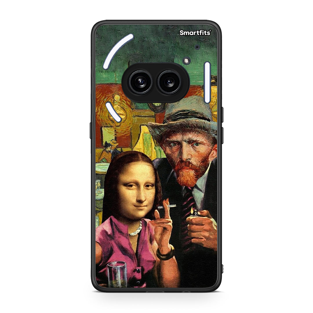 Nothing Phone 2a Funny Art θήκη από τη Smartfits με σχέδιο στο πίσω μέρος και μαύρο περίβλημα | Smartphone case with colorful back and black bezels by Smartfits