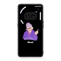 Thumbnail for Nothing Phone 2a Grandma Mood Black θήκη από τη Smartfits με σχέδιο στο πίσω μέρος και μαύρο περίβλημα | Smartphone case with colorful back and black bezels by Smartfits