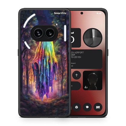 Θήκη Nothing Phone 2a Halloween Ghost από τη Smartfits με σχέδιο στο πίσω μέρος και μαύρο περίβλημα | Nothing Phone 2a Halloween Ghost case with colorful back and black bezels
